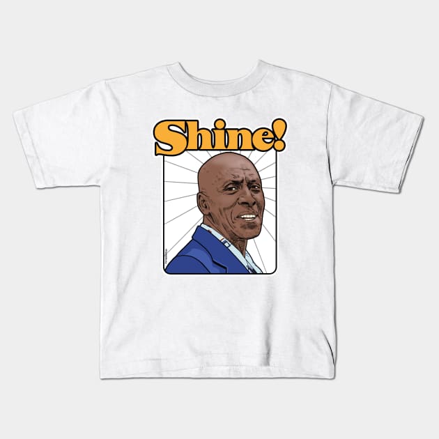 The Shining - Dick Hallorann "Shine!" Kids T-Shirt by Dark & Sticky